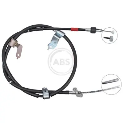 Cable de accionamiento, freno de estacionamiento A.B.S. K10200 Liquidación